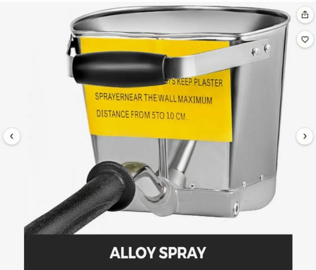 4 Jet Cement Mortar Spray Gun Stucco - Image 2