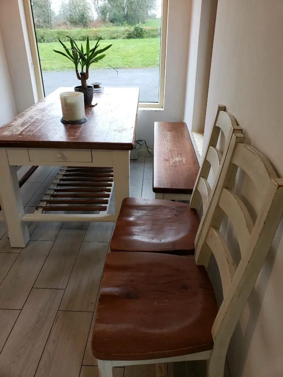 Kitchen Table w/ Benches - Image 3