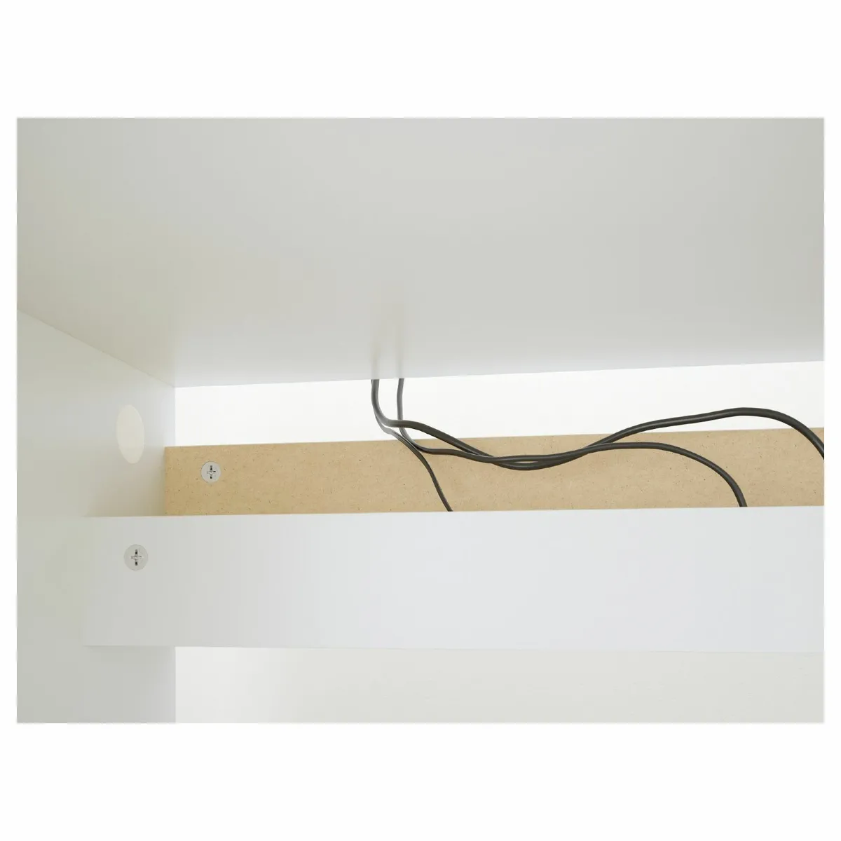 Malm Desk, white 140x65 - Image 3