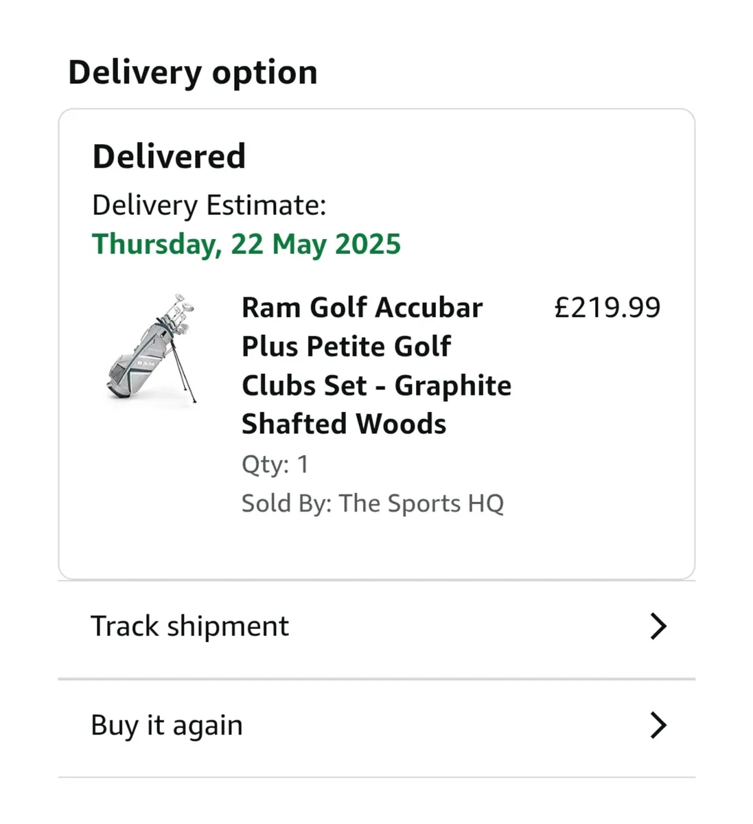 Ladies Golf Set - Petite - Brand new - Image 4