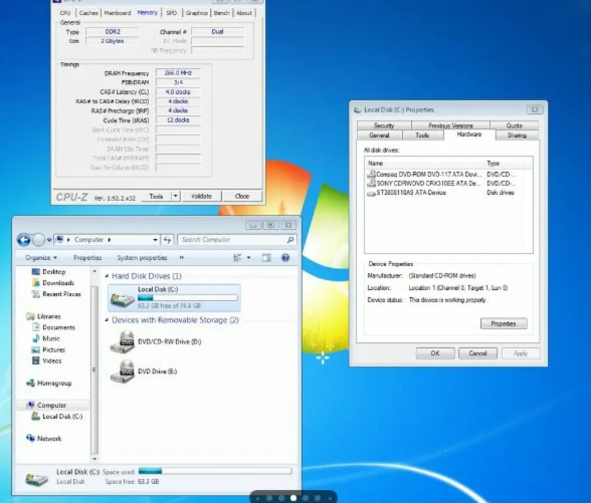 Office PC_HP (4Gb, Intel, 750Gb) - Image 1