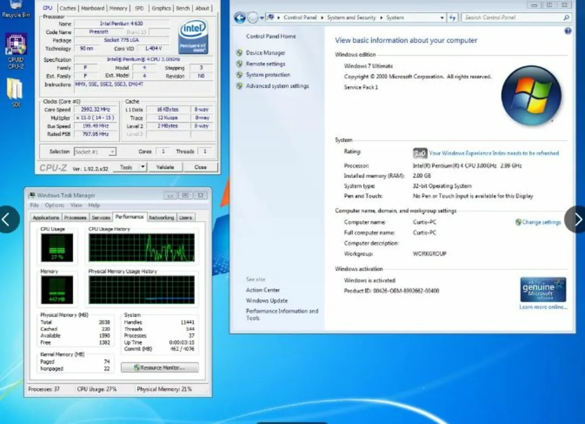 Office PC_HP (4Gb, Intel, 750Gb) - Image 2
