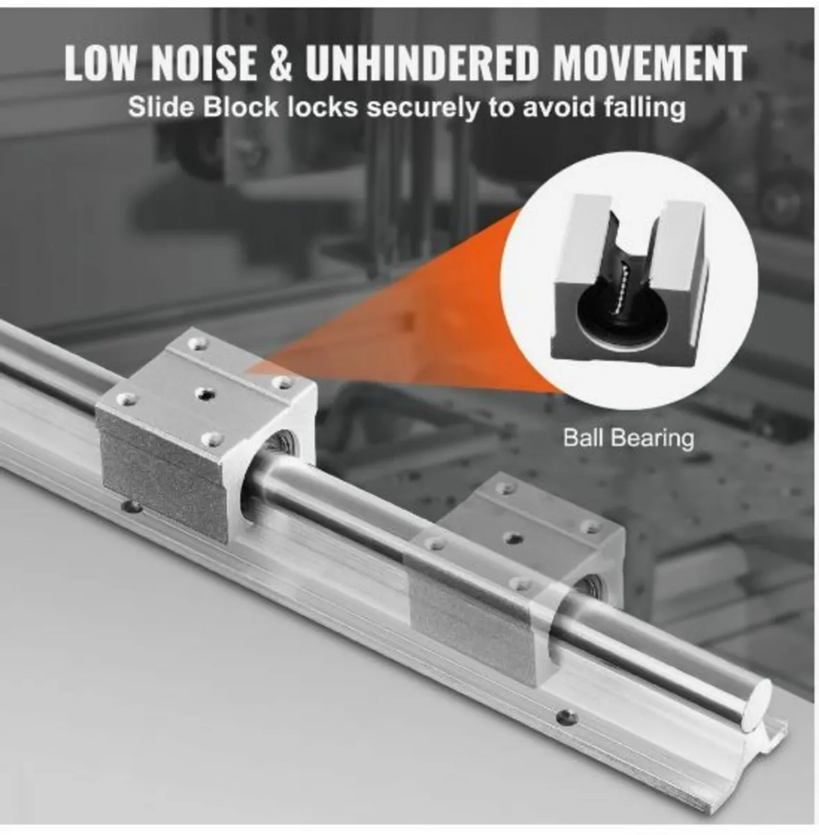 Linear Guide Rail Set, SBR16 1500mm - Image 4