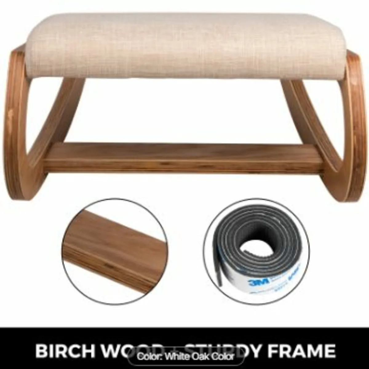 Ergonomic Kneeling Chair 220LB Load Capacity - Image 3