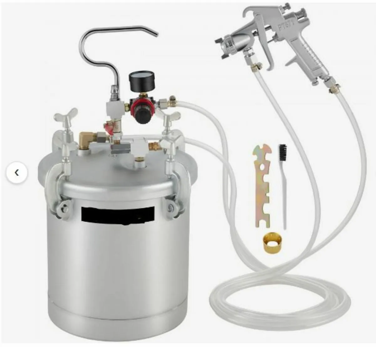Commercial Paint Pressure Tank 2.5 Gallons - Image 1