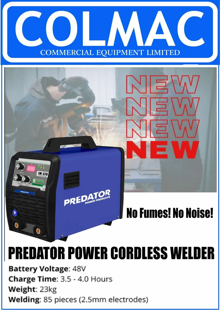 🔋Weld ANYWHERE!🔋 Predator PCW-23 Battery Welder - Image 3