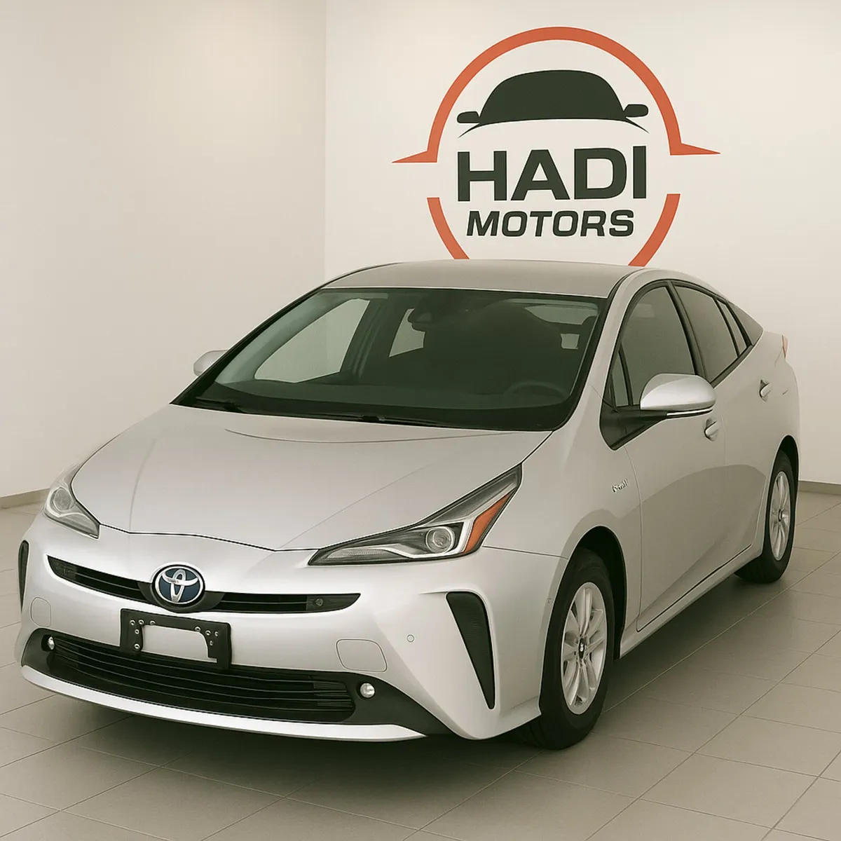 TOYOTA PRIUS 2021 Silver hybrid - Image 1