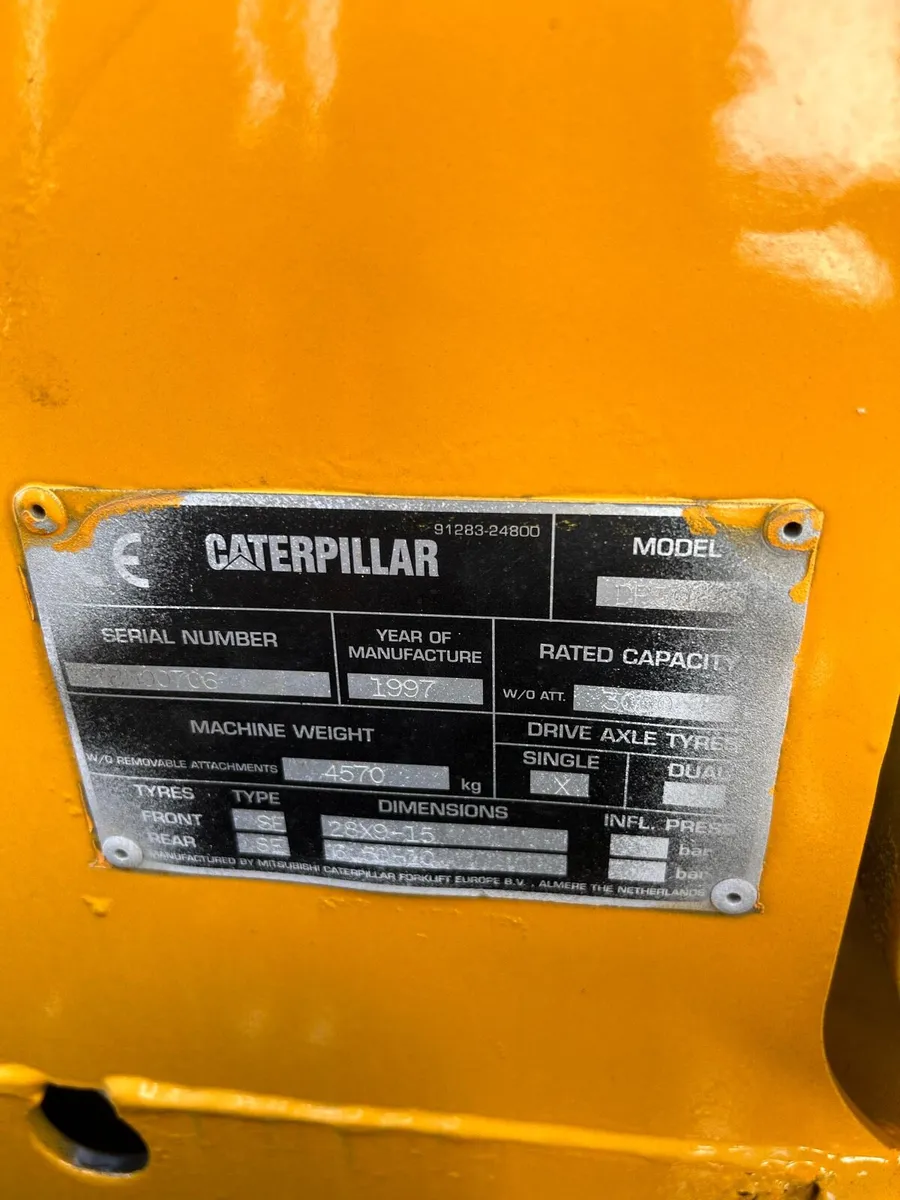 CAT Forklift - Image 4