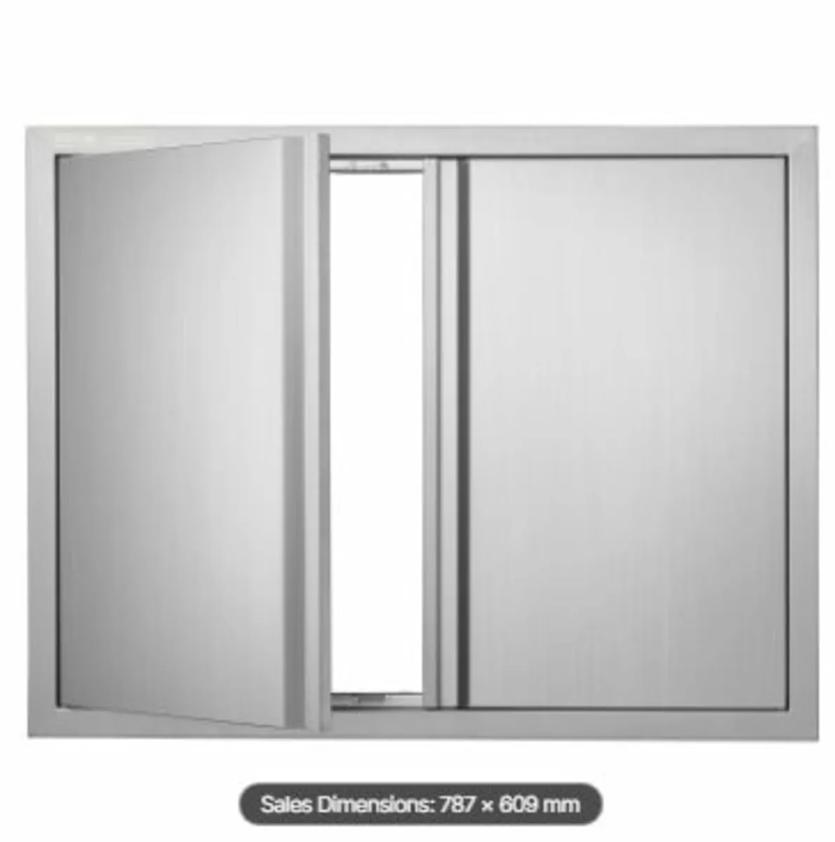 BBQ Access Door, 787x609 mm Double Outdoor Kitchen - Image 1