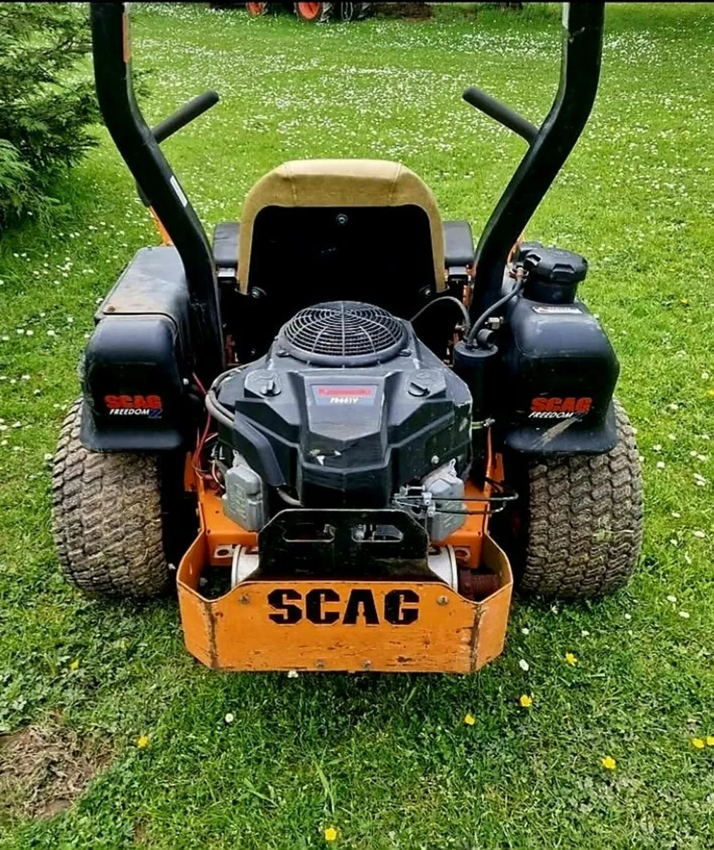 Scag ride on mower lawnmower no vat - Image 2