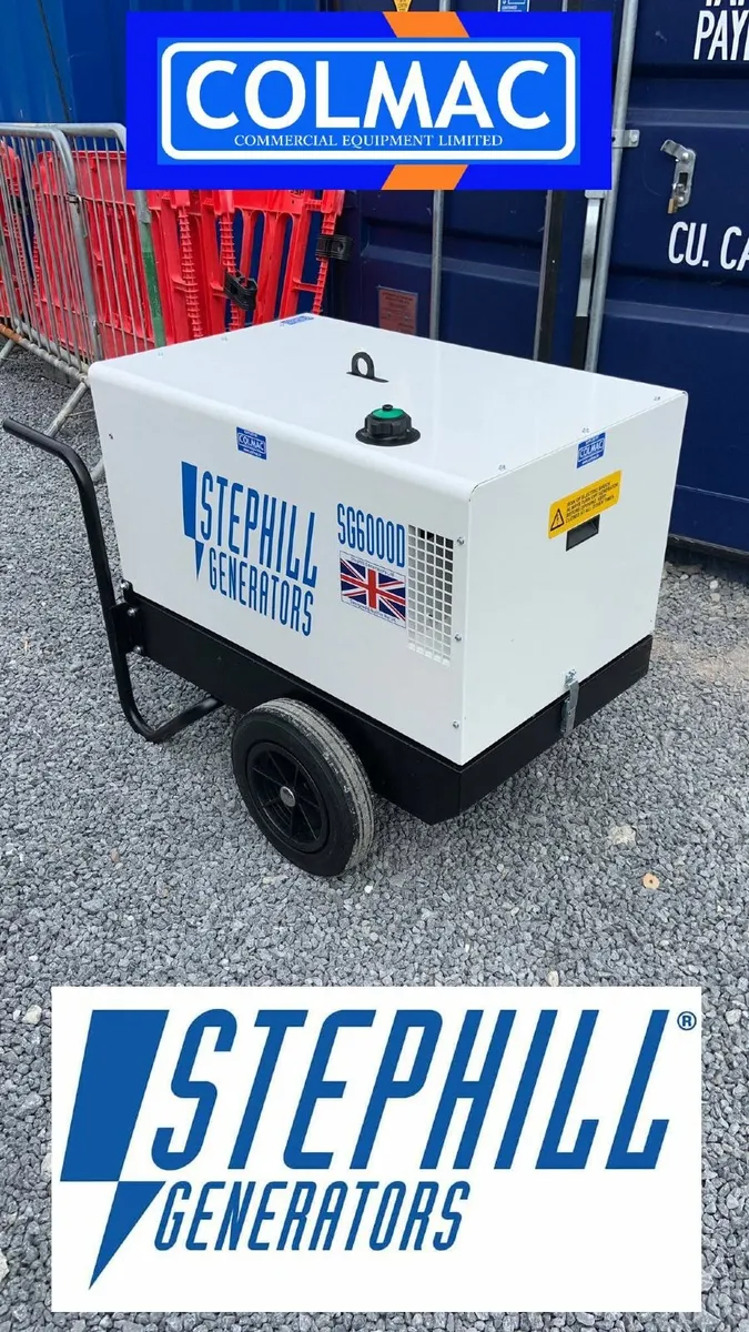 Stephill SG6000D 6.0kva Silent Diesel Generator - Image 1