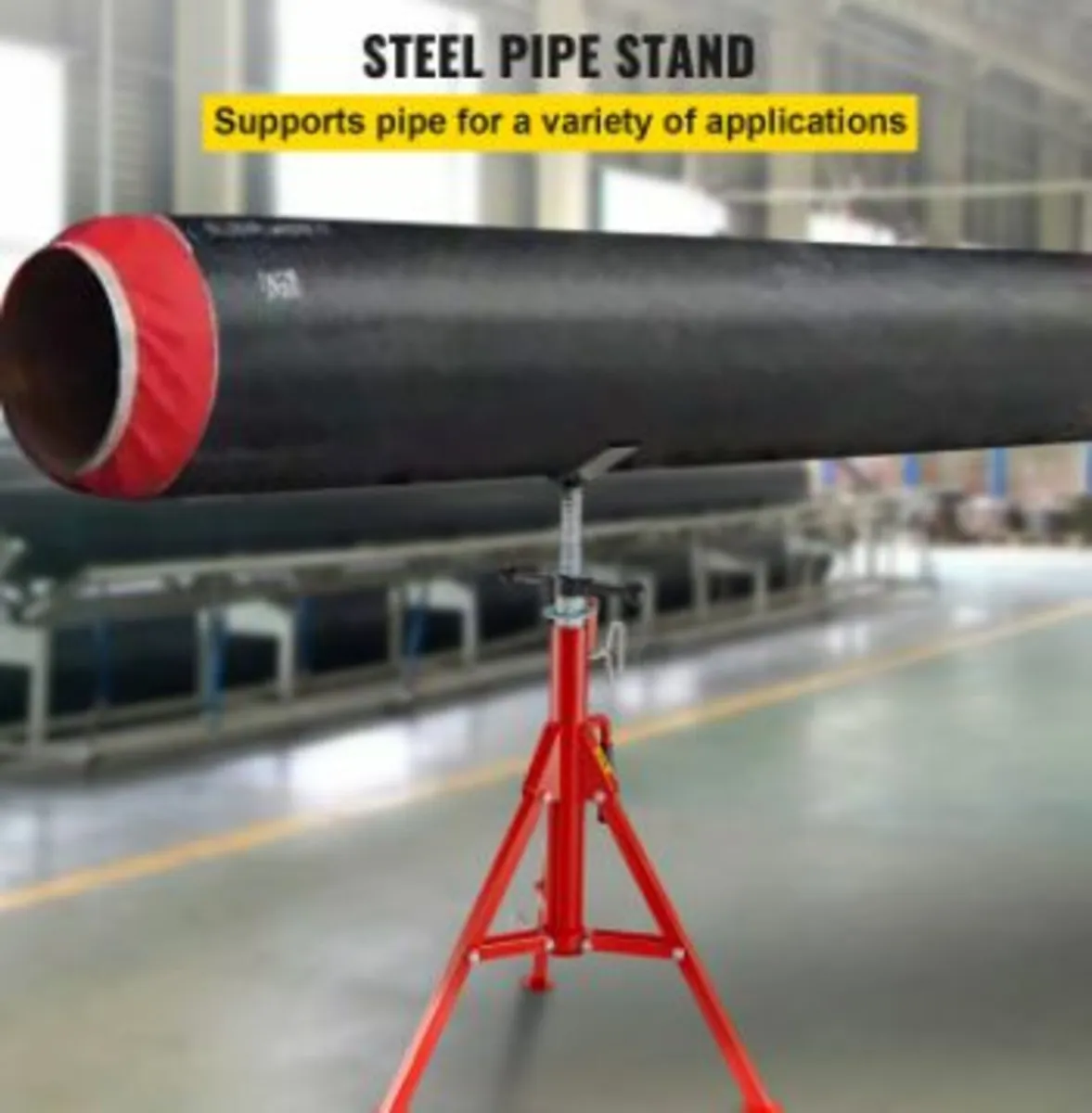 V Head Pipe Stand Adjustable Height 28-52 - Image 2