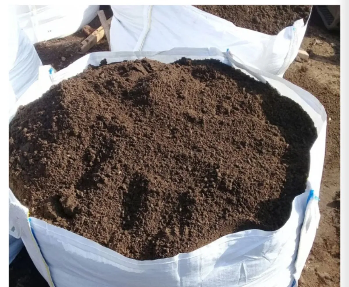 Tonne bag of topsoil/compost mix