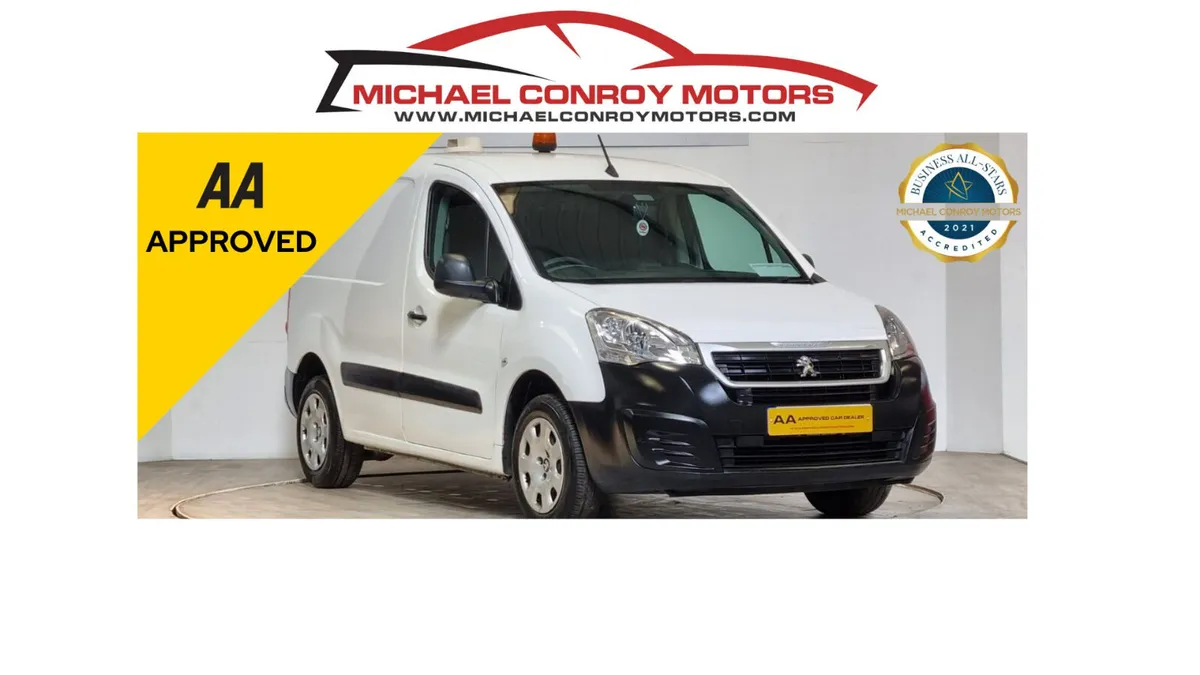 Peugeot Partner 2017 - Finance Approval within 1hr - Image 1