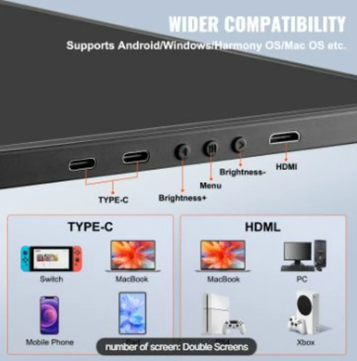 Laptop Screen Extender 14" HD 1080P - Image 3