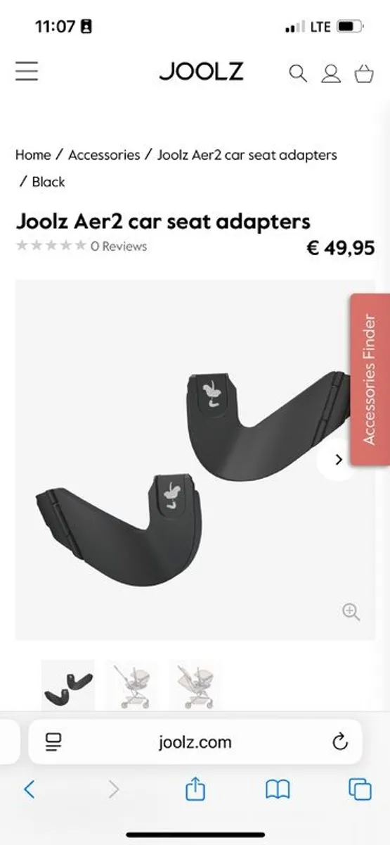 Joolz Aer Car Seat Adapators - Image 2