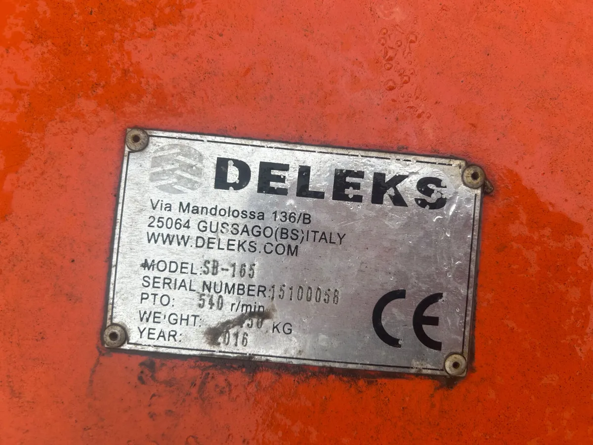 Deleks 165 Rotary Tiller with Crumbler - Image 2