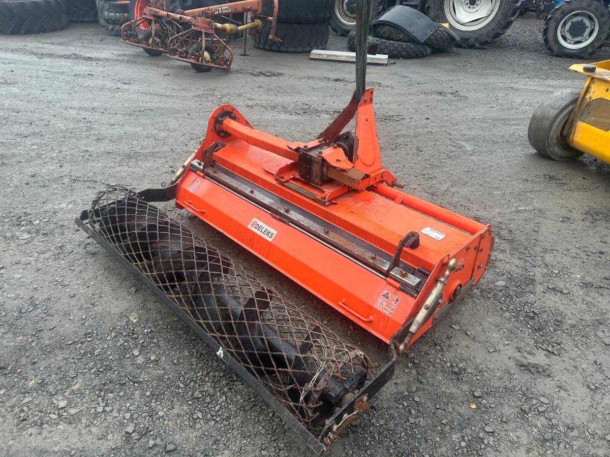 Deleks 165 Rotary Tiller with Crumbler - Image 4