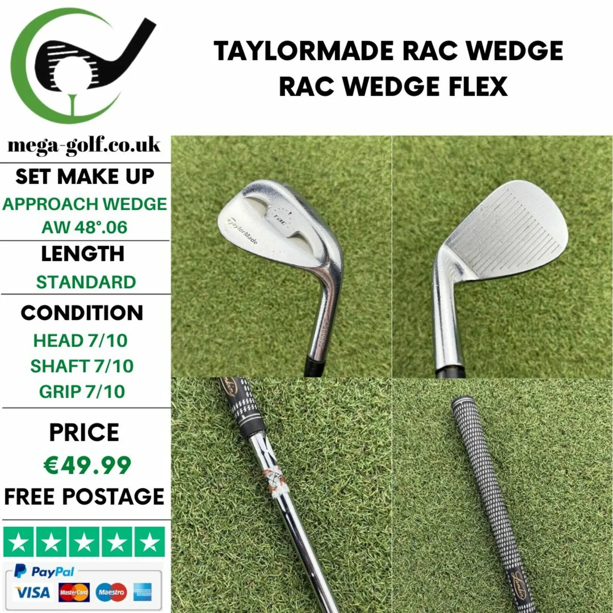 TAYLORMADE RAC WEDGE AW 48°.06 / RAC WEDGE FLEX - Image 1