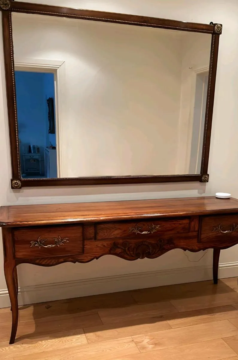 CLEARANCE: MOISSONNIER Regency Style Console Table - Image 3