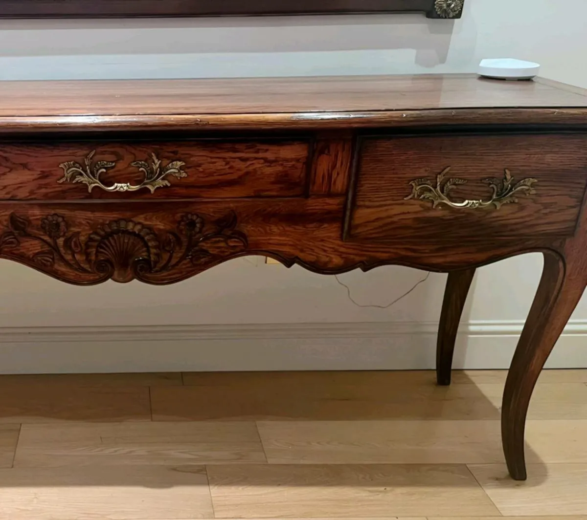 CLEARANCE: MOISSONNIER Regency Style Console Table - Image 4
