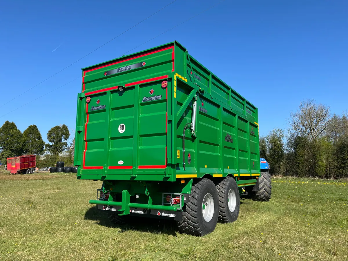 Broughan 20ft Grain & Silage Trailer - Image 2
