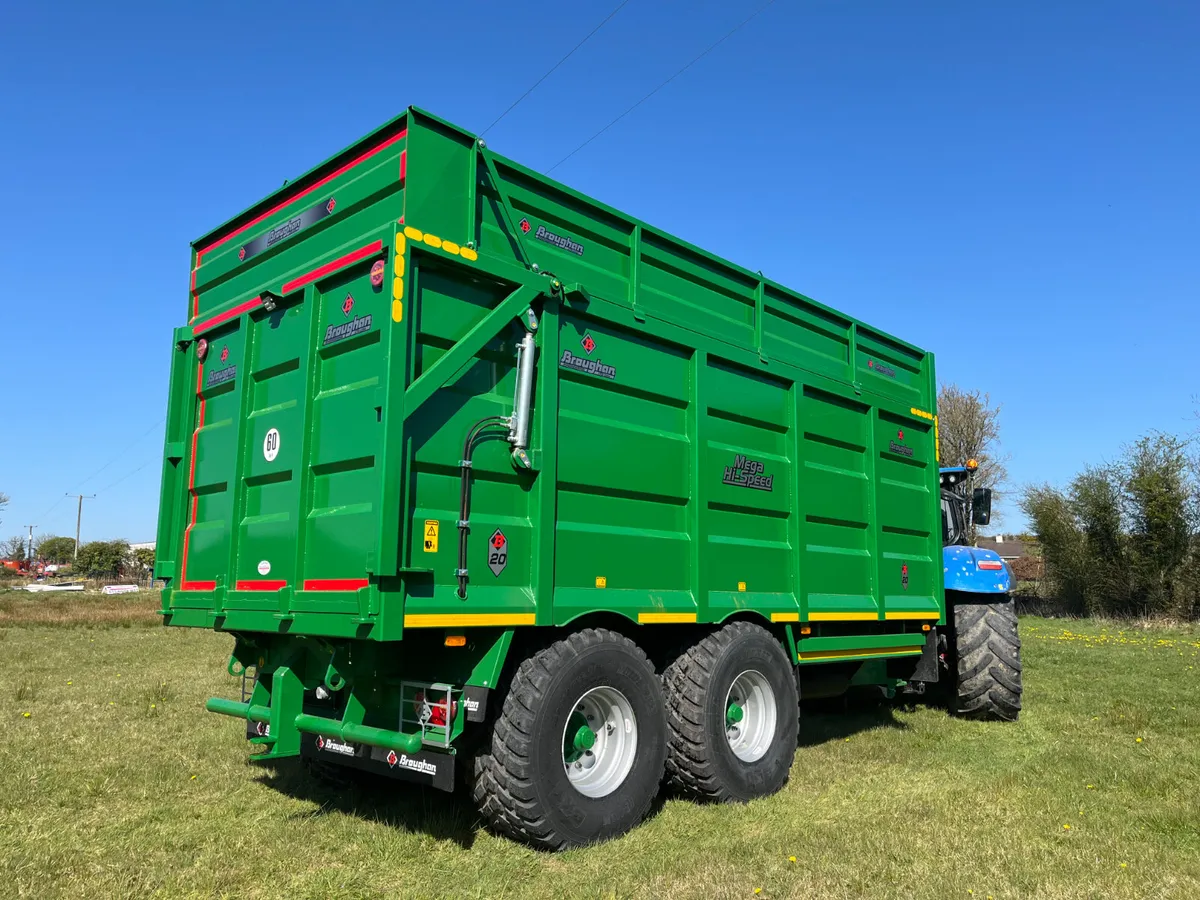 Broughan 20ft Grain & Silage Trailer - Image 3