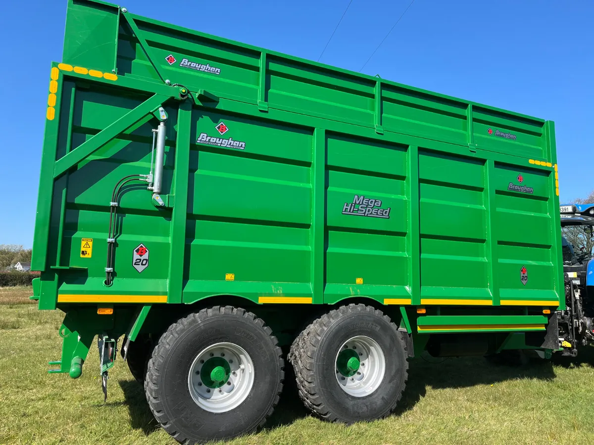 Broughan 20ft Grain & Silage Trailer - Image 4