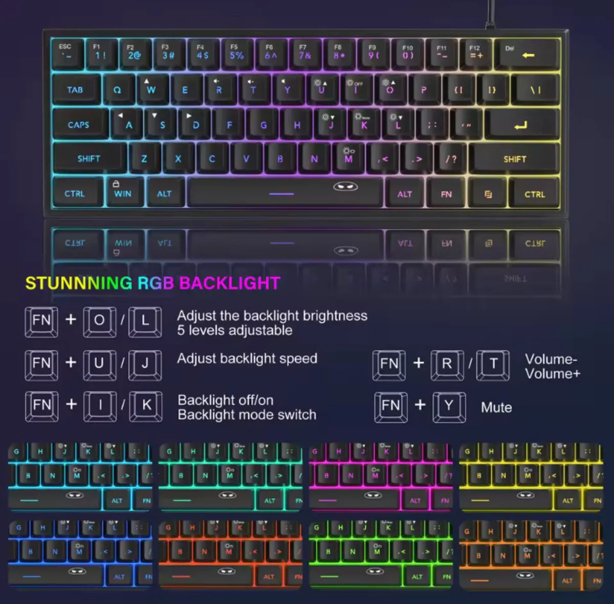 Gaming RGB Keyboard - Image 3
