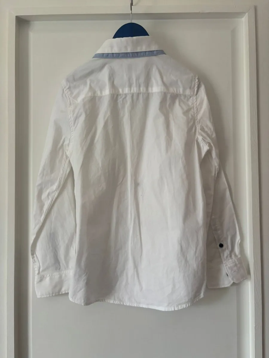 Zara boys white shirt age 7-8 - Image 2