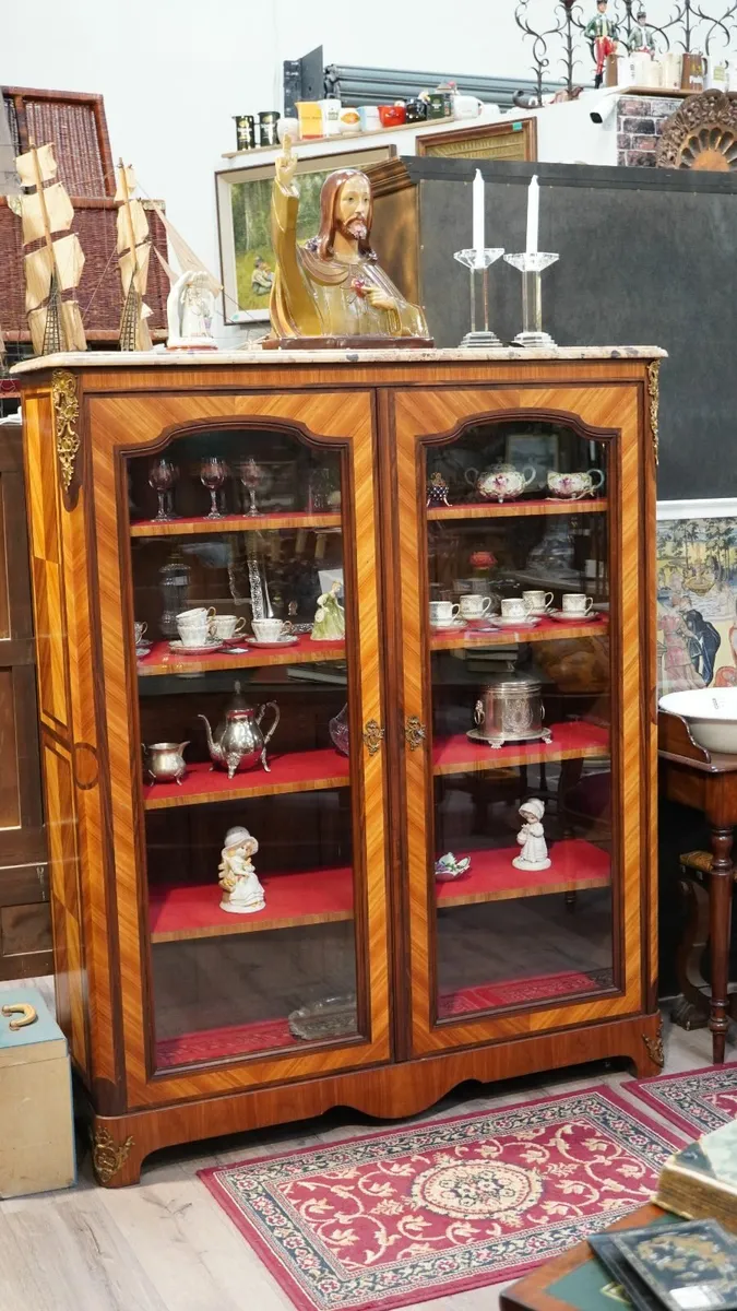 🪞 Display Cabinet – Levitan Paris – 1920s - Image 1