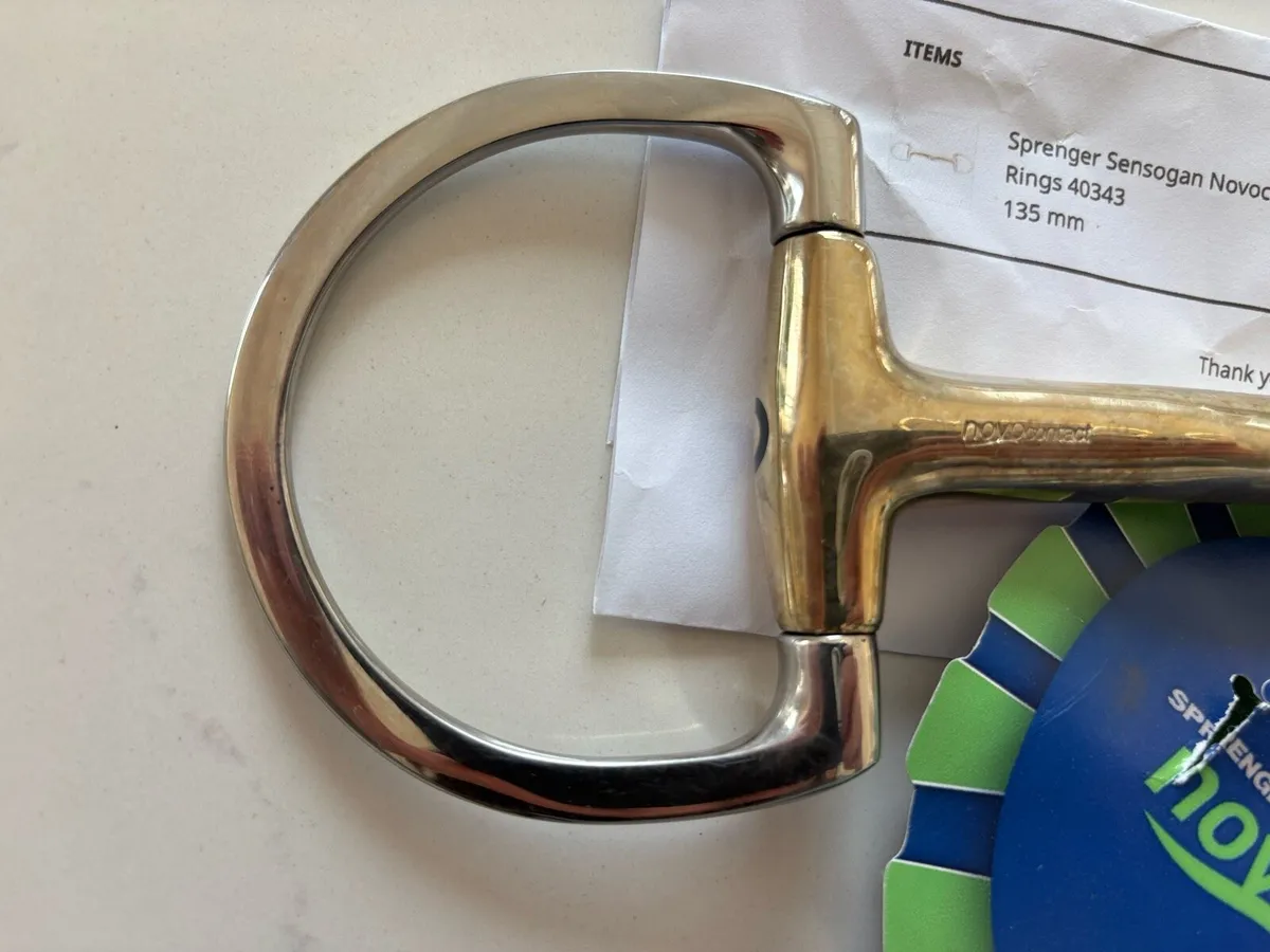 Sprenger Sensogen Novocontact Eggbutt Snaffle Bit - Image 2