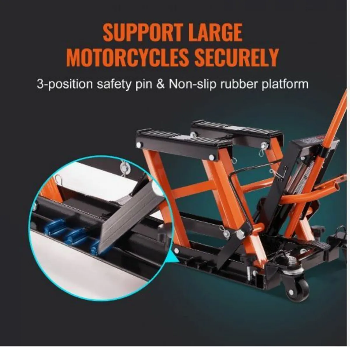 Motorcycle Hydraulic Pump Jack 1500 - Image 4