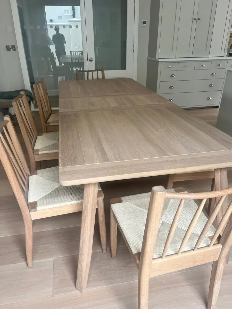 Neptune Dining Chairs & Bench - Image 1
