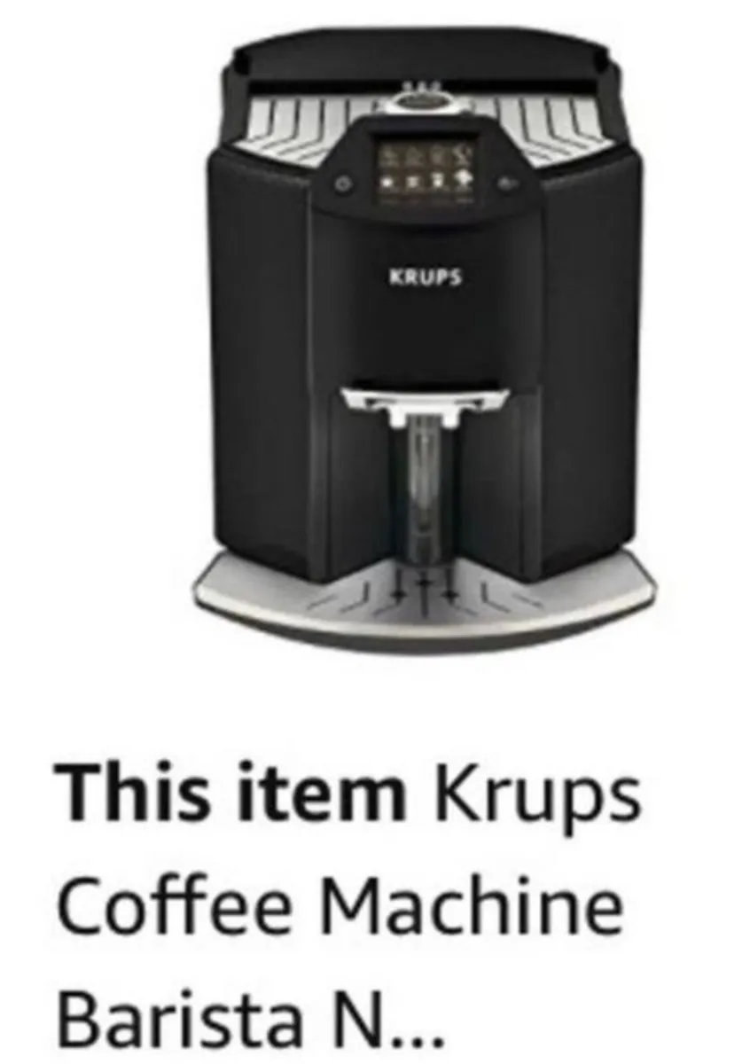 Coffee machine Krups barista - Image 1