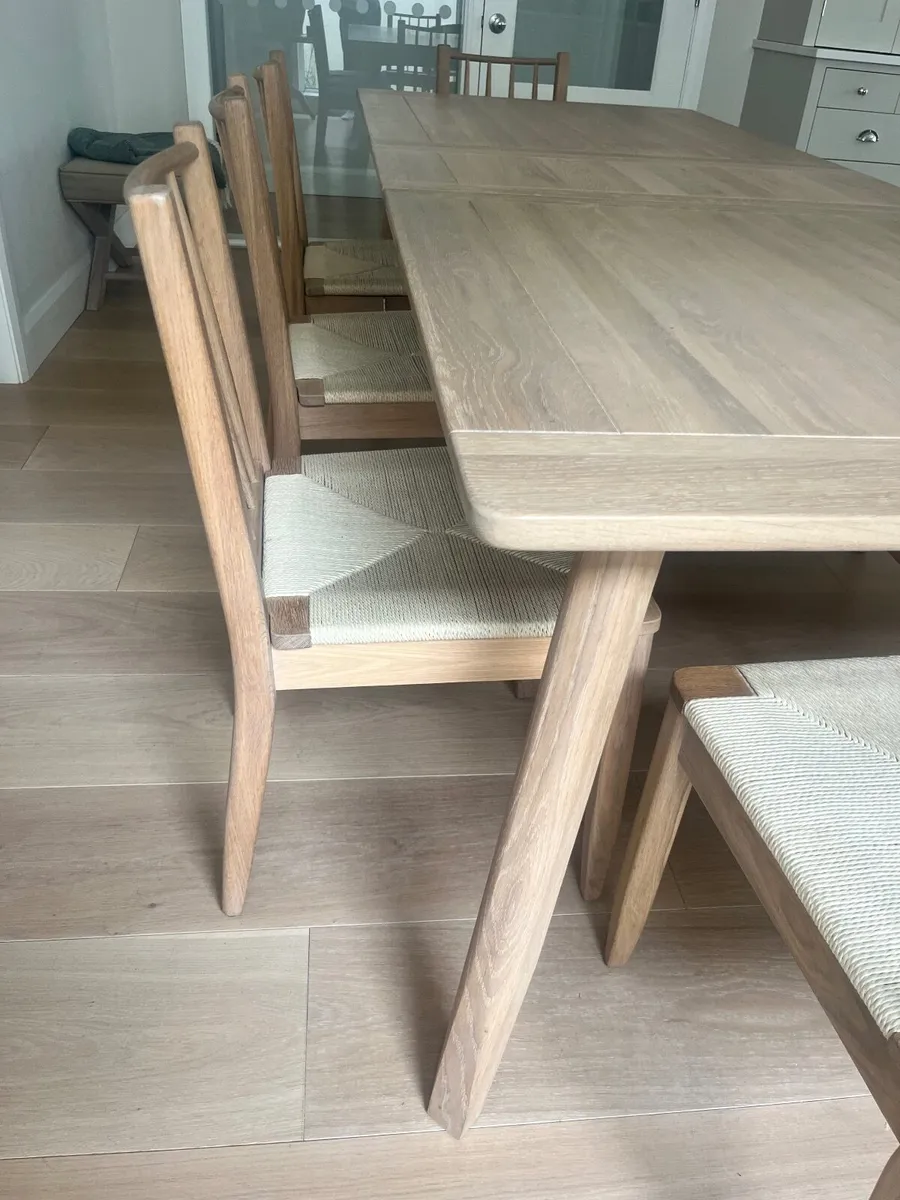 Neptune Dining Chairs & Bench - Image 4