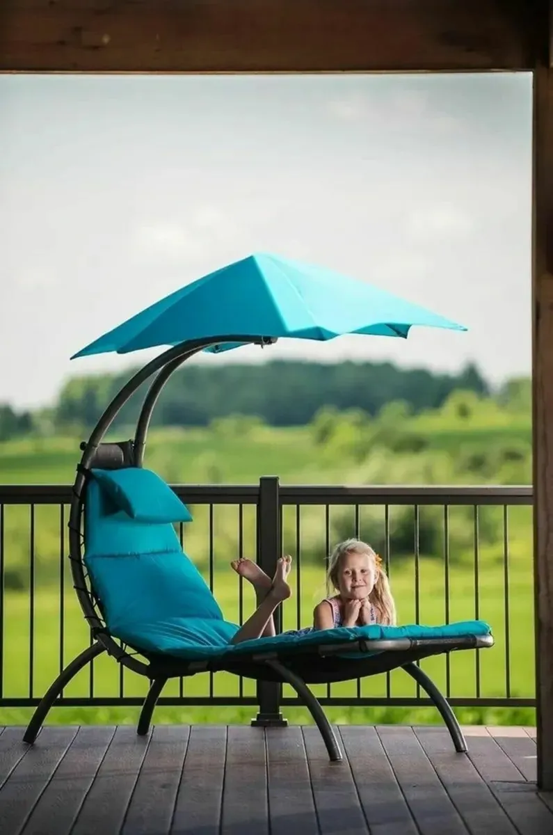 Comfort Meets Style: Dream Lounger in Turquoise - Image 2