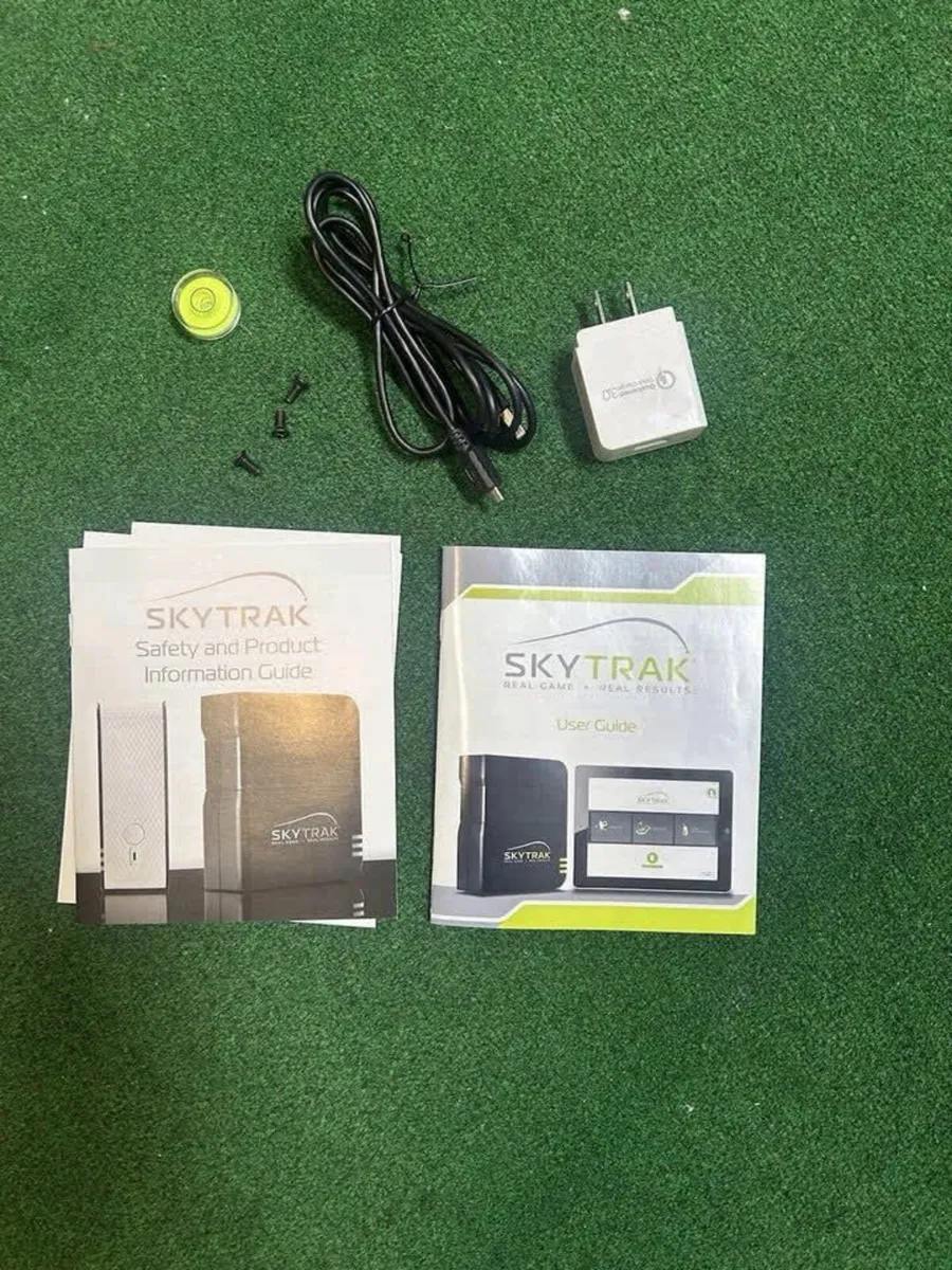 SkyTrak launch monitor with metal protective cage - Image 4
