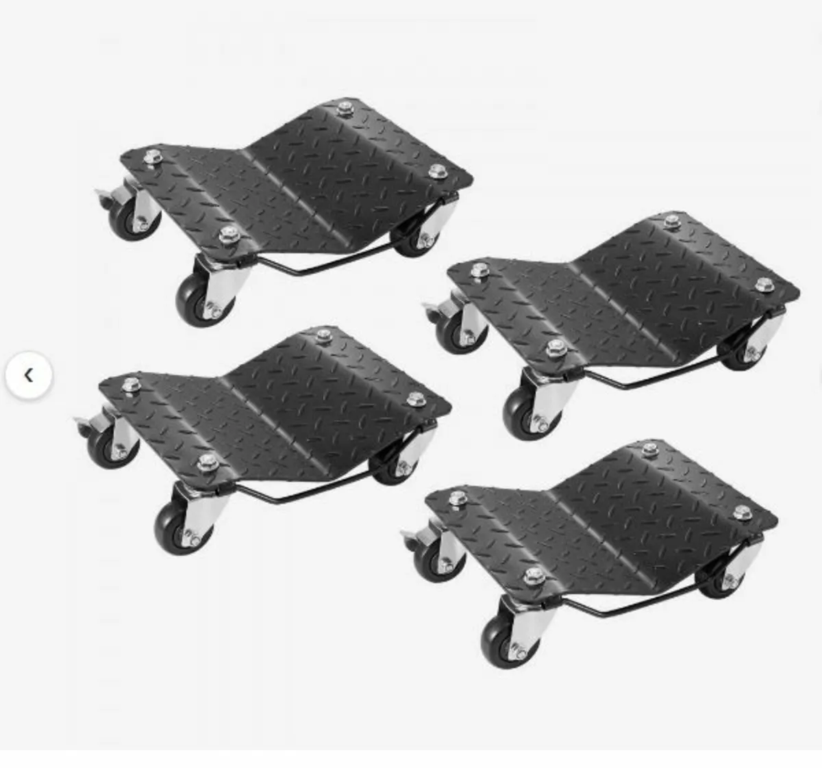 Car Dolly Wheel Tire Dolly 4 PCS Heavy Duty - Image 1