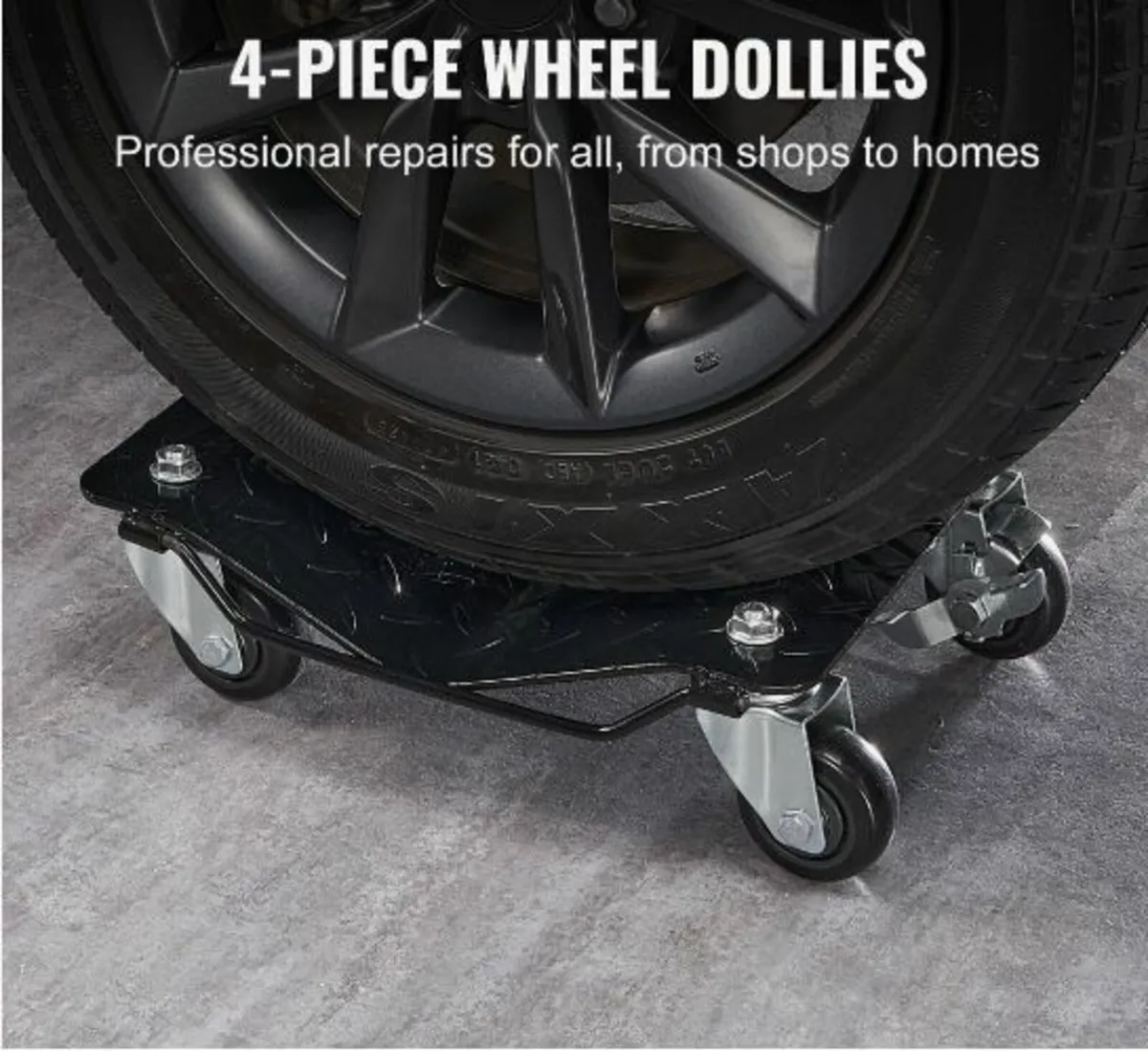 Car Dolly Wheel Tire Dolly 4 PCS Heavy Duty - Image 2