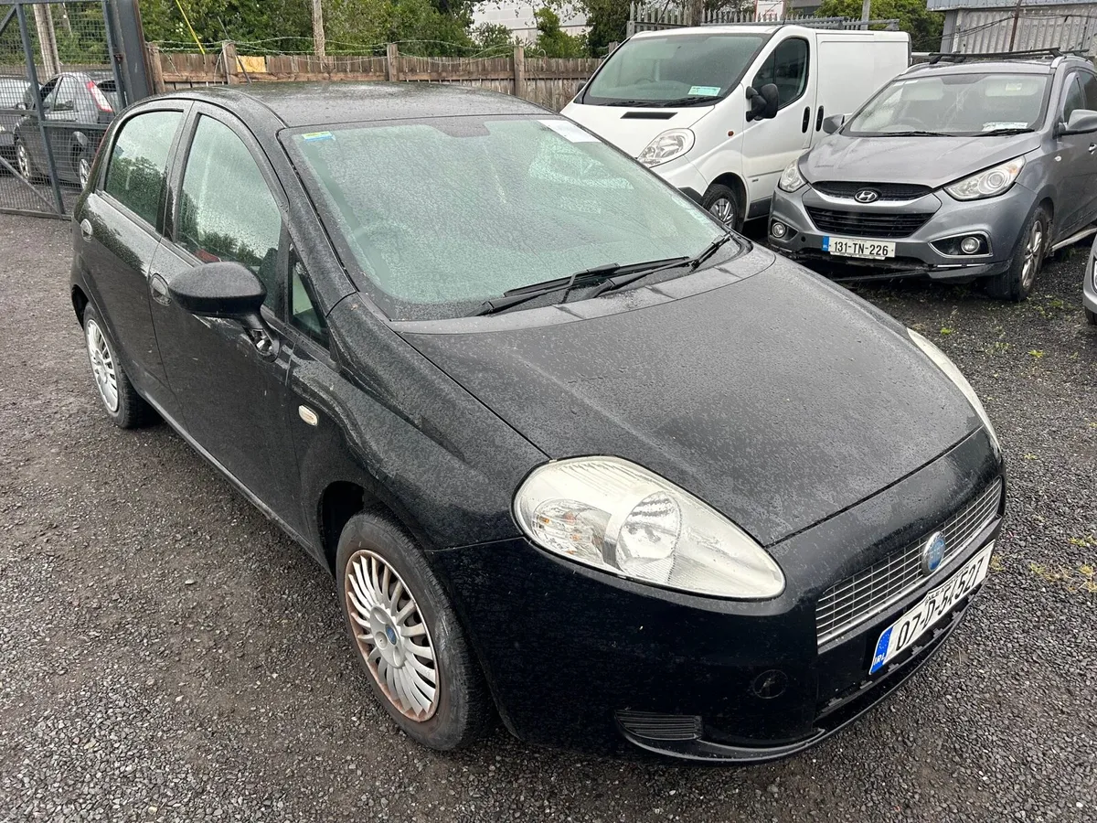 2007 Fiat Punto NCT & TAX 09/25 - Image 1