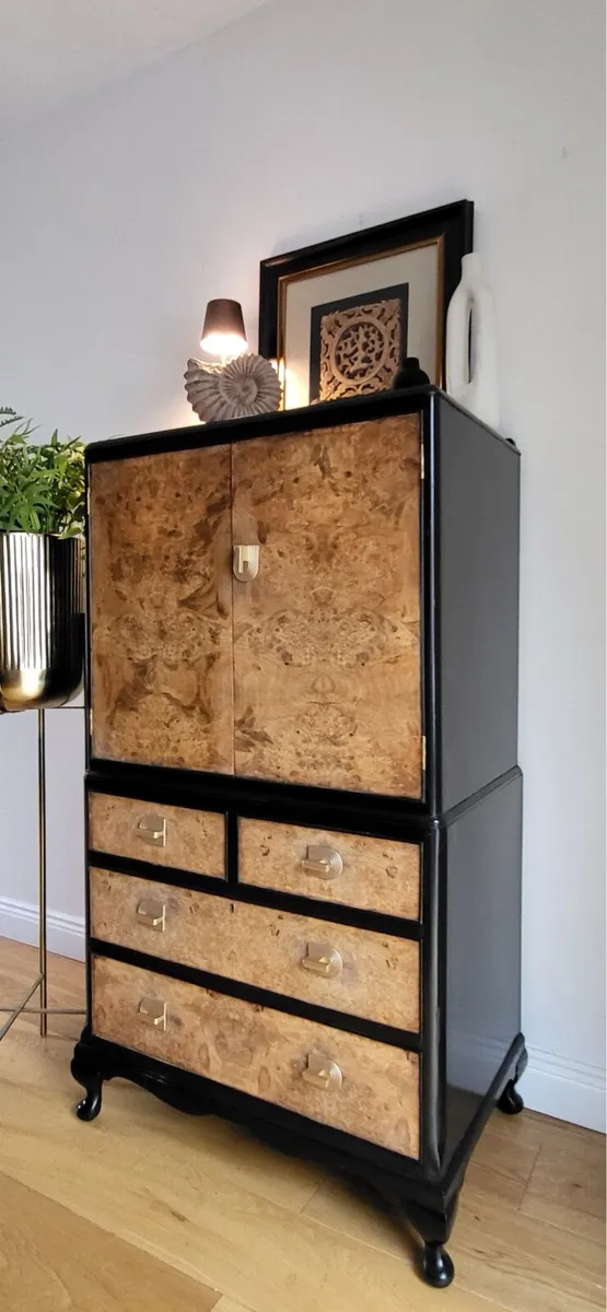 Beautiful antique storage cabinet - Image 1