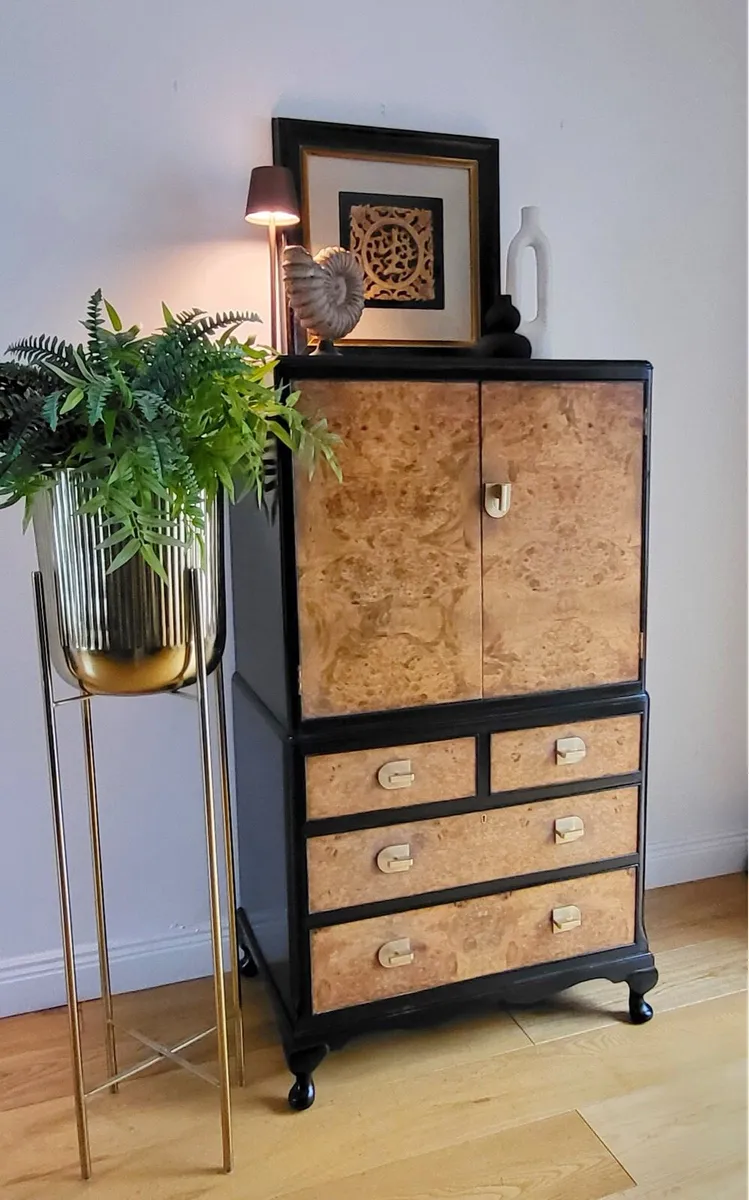 Beautiful antique storage cabinet - Image 2
