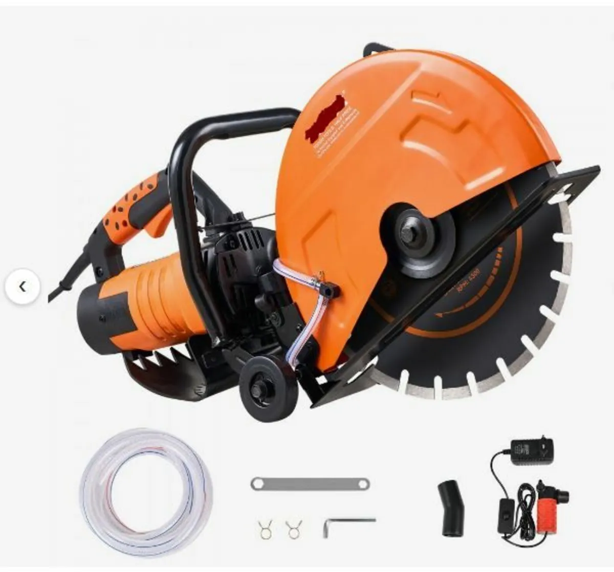 14'' Electric Concrete Saw Wet/Dry Saw Cutter - Image 1