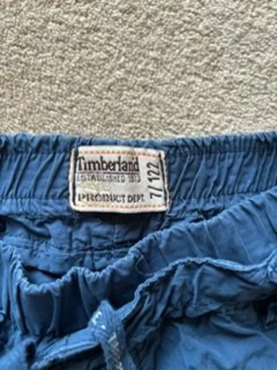 Timberland Cargo Shorts age 7-8 - Image 3