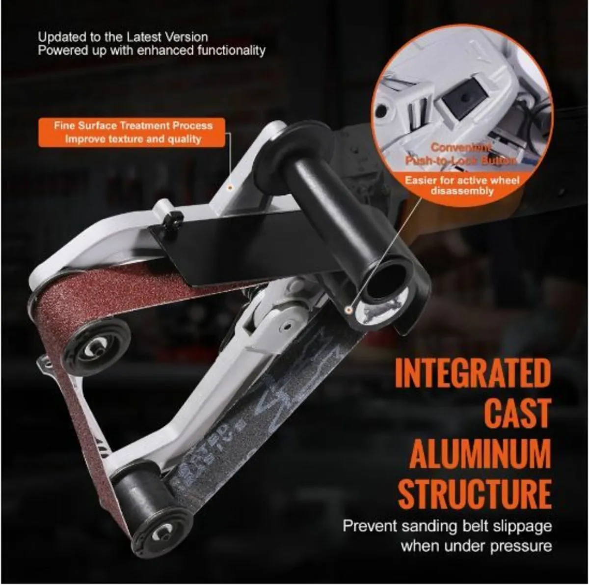 Belt Sander Adapter for Angle Grinder - Image 3