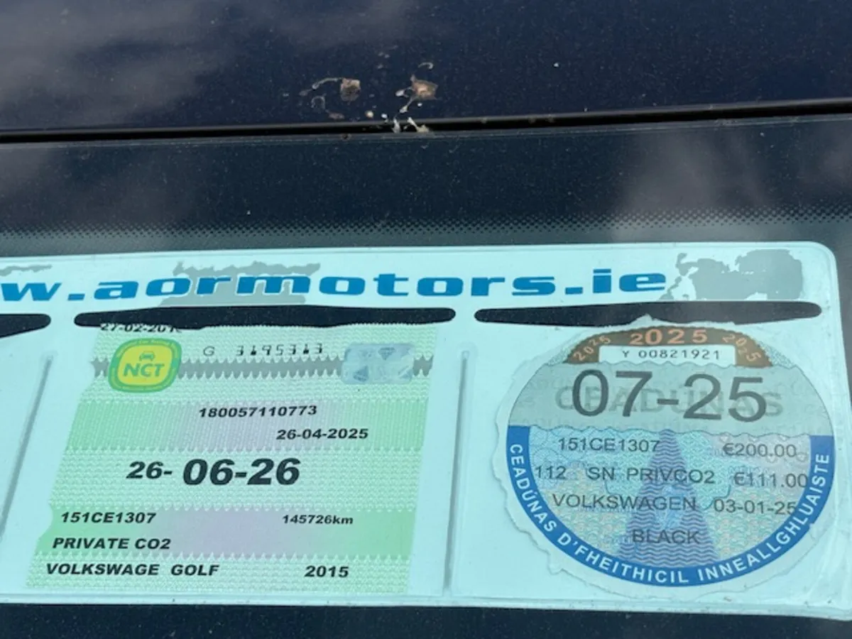 Volkswagen Golf 2015 Automatic 1.2 NCT 2026 - Image 4