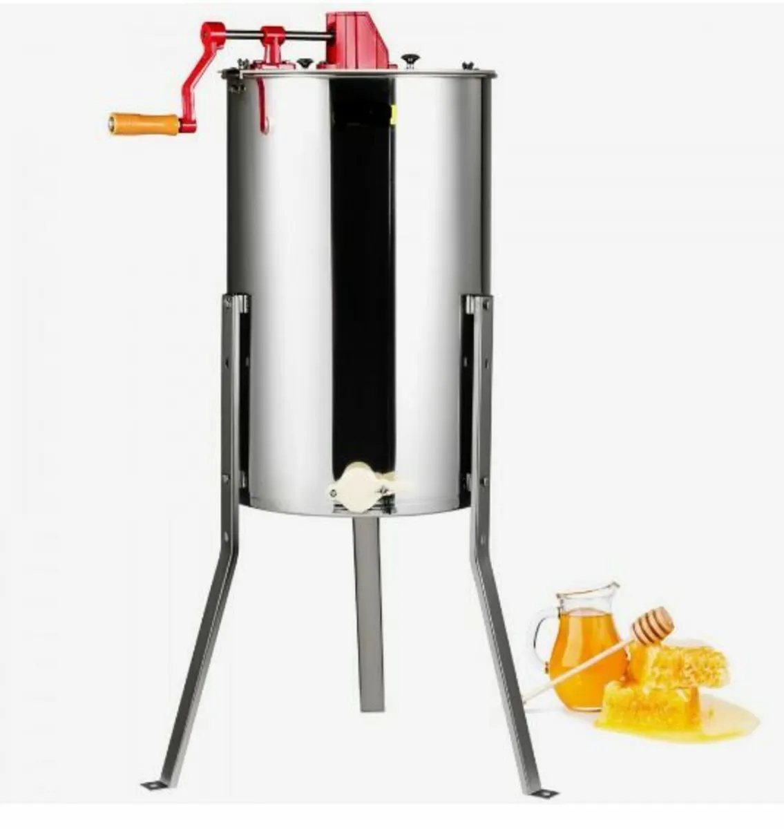 Manual Honey Extractor, 3 Frames - Image 1