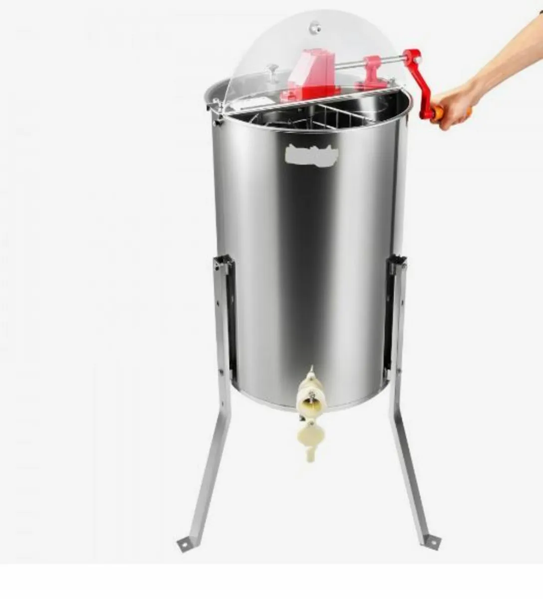 Manual Honey Extractor, 3 Frames - Image 4