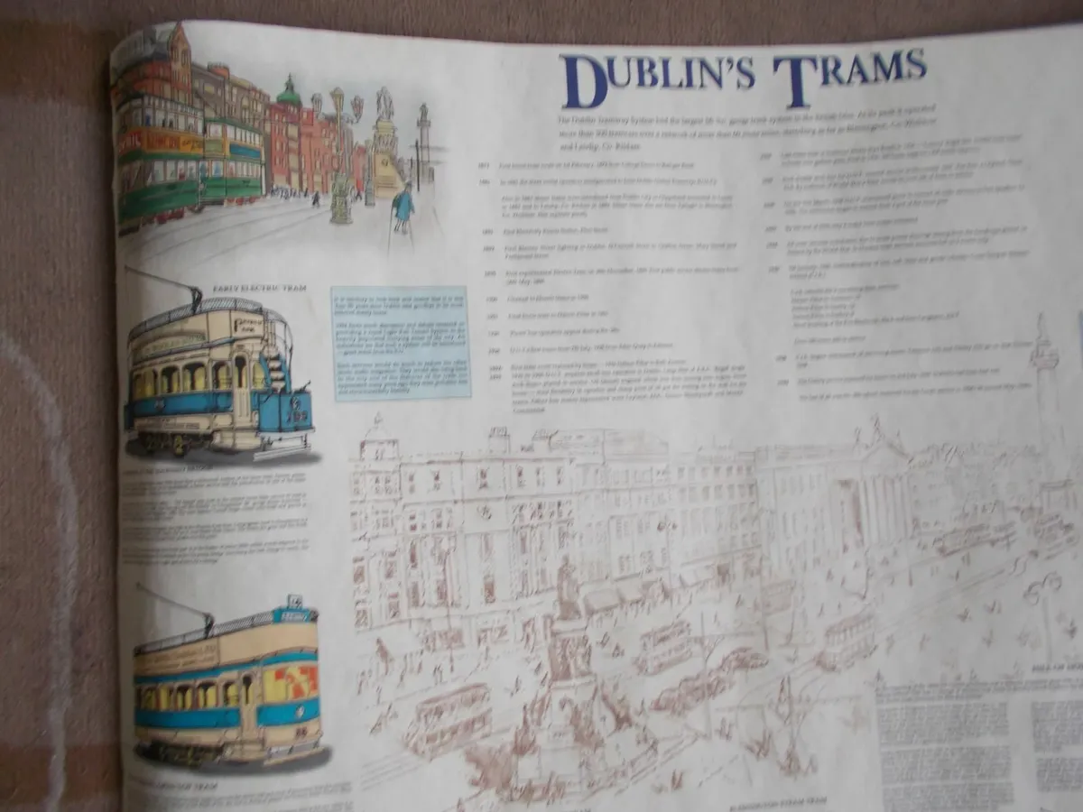 Dublin's Trams Poster & Howth Trams DVD - Image 3